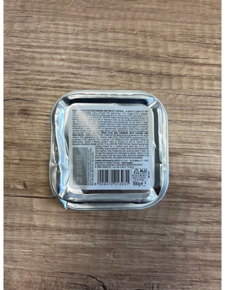 OUTLET MONGE FRESH PATE WITH CHICKEN AND VEGETABLES 100g