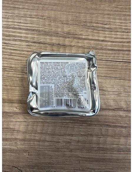 OUTLET MONGE FRESH PASZTET Z  ŁOSOSIEM 100g