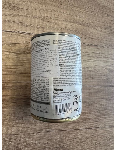 OUTLET MONGE DOG FRUIT M KANINCHEN MIT APFEL 400g