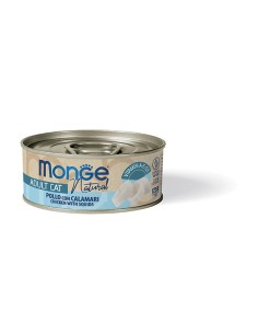 MONGE NATURAL TUŃCZYK Z RYBĄ OCEANICZNĄ w galarecie  80G