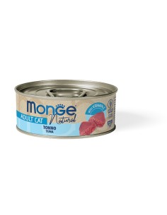 MONGE NATURAL TUŃCZYK ATLANTYCKI w sosie 80G