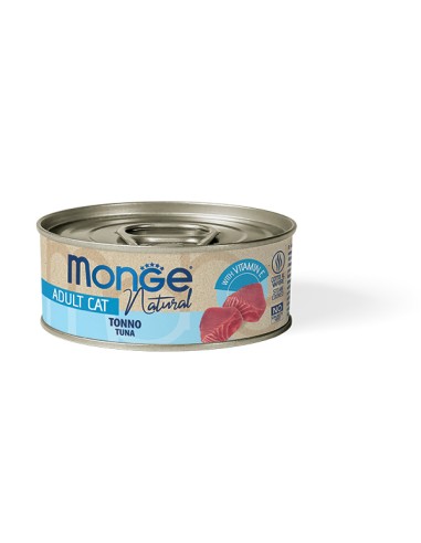 MONGE NATURAL TUŃCZYK ATLANTYCKI w sosie 80G