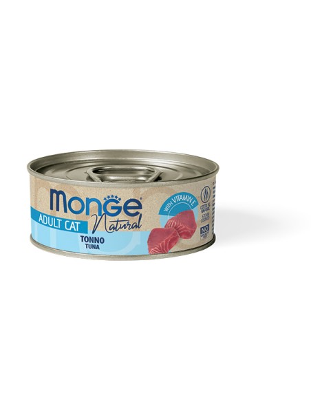 MONGE NATURAL TUŃCZYK ATLANTYCKI w sosie 80G