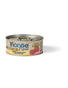MONGE NATURAL TUŃCZYK ŻÓŁTOPŁETWY w galarecie 80g