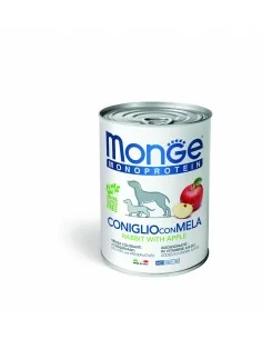 MONGE DOG FRUIT RABBIT WITH APPLE 400g
