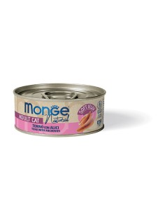 MONGE NATURAL TUNA WITH ANCHOVY in Jelly 80G