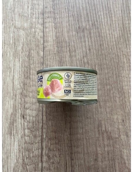 OUTLET NATURAL TUŃCZYK ŻÓŁTOPŁETWY Z KURCZAKIEM 80G