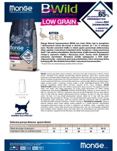OUTLET BWILD KITTEN GĘŚ 1,5kg 2