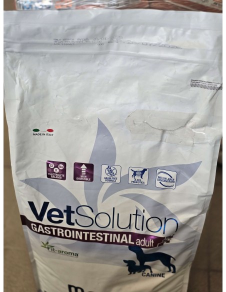 OUTLET VETSOLUTION DOG-GASTROINTESTINAL 12KG