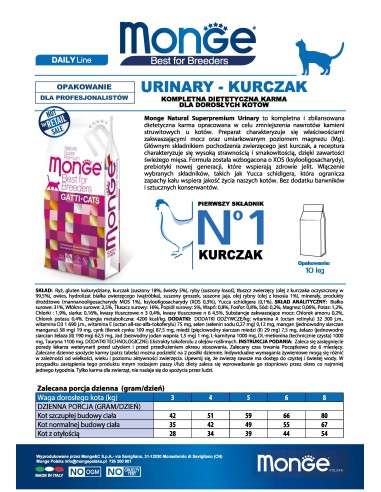 OUTLET CAT URINARY 10KG