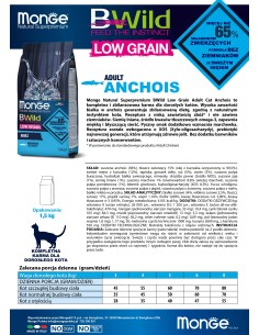 OUTLET CAT BWILD ADULT ANCHOIS (Sprotten) 1,5 kg 2