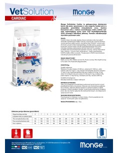OUTLET VETSOLUTION DOG-CARDIAC 2KG 2