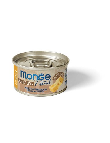 OUTLET MONGE DOG NATURAL CHICKEN WITH CHEESE 95g