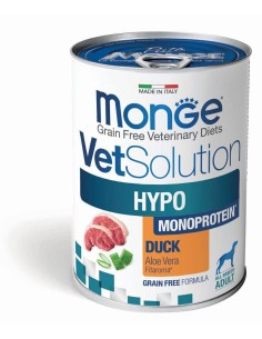 MONGE VETSOLUTION DOG- HYPO MONOPROTEIN DUCK 400g