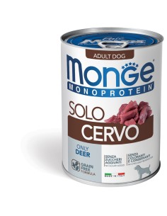 MONGE DOG SOLO JELEŃ 400g