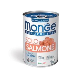 MONGE DOG SOLO LACHS für welpen 400g