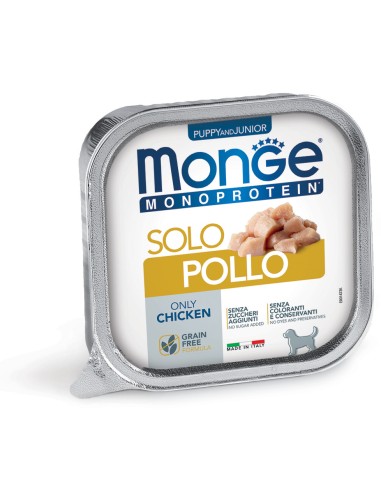 MONGE DOG SOLO HUHN für welpen 150g