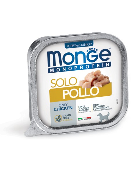 MONGE DOG SOLO HUHN für welpen 150g