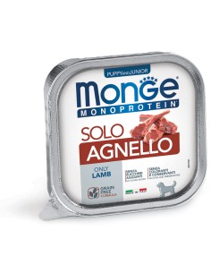 MONGE DOG SOLO LAMB PUPPY 150g