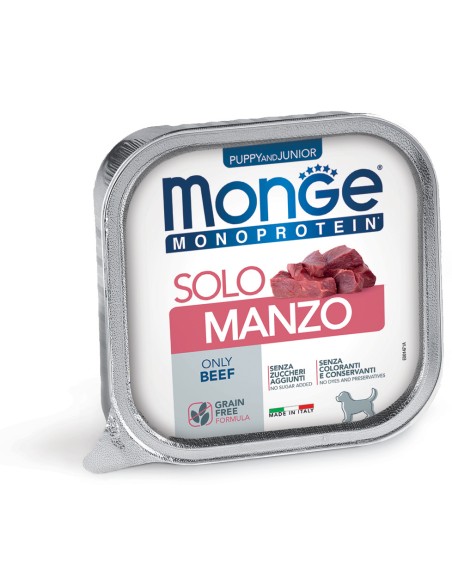 MONGE DOG SOLO RIND für welpen 150g