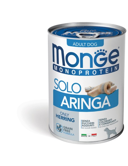 MONGE DOG SOLO HERING 400g