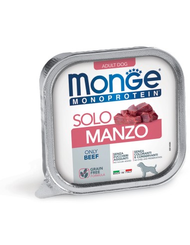 MONGE DOG SOLO BEEF 150g