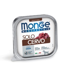 MONGE DOG SOLO HIRSCH 150g