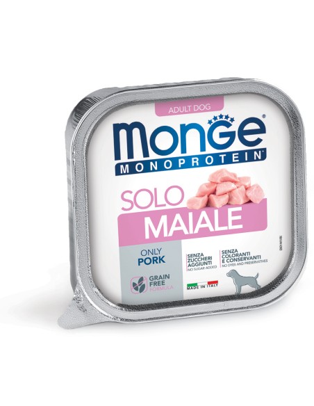OUTLET MONGE DOG SOLO SCHWEINEFLEISCH 150g