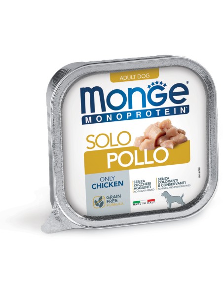MONGE DOG SOLO CHICKEN 150g