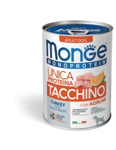 MONGE DOG FRUIT TRUTHAHN MIT ZITRUSFRÜCHTEN 400g