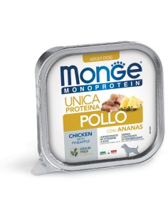 MONGE DOG FRUIT KURCZAK Z ANANASEM 150g