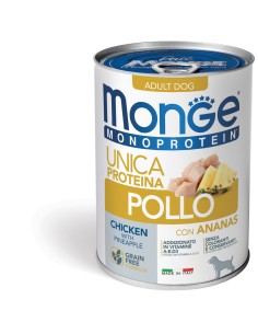 MONGE DOG FRUIT HUHN MIT ANANAS 400g