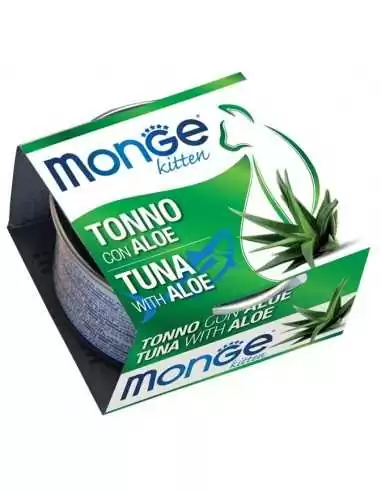 MONGE FRUIT KITTEN TUŃCZYK Z ALOESEM 80G