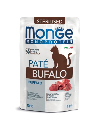 MONOPROTEIN sasz. pasztet z bawoła 85g
