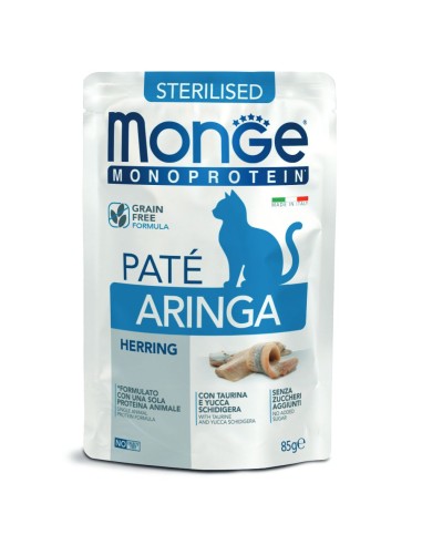 MONGE MONOPROTEIN mit Heringspaté 85g