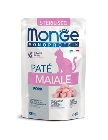 MONGE MONOPROTEIN with pork meat 85g