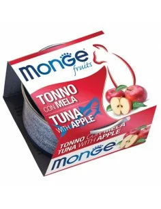 MONGE FRUIT TUŃCZYK Z JABŁKIEM 80G