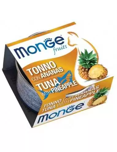 MONGE FRUIT TUŃCZYK Z ANANASEM 80G