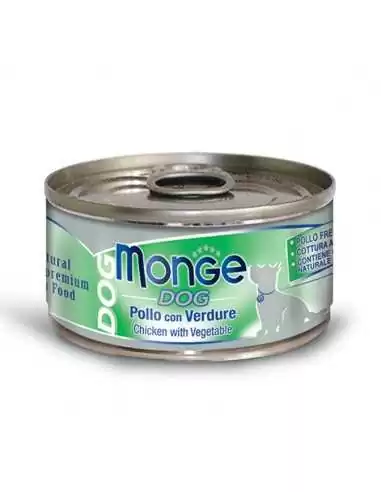 MONGE DOG NATÜRLICHES HÄHNCHEN MIT GEMÜSE 95g