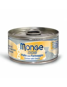 MONGE DOG NATURAL KURCZAK Z SEREM 95g