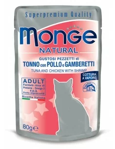 MONGE NATURAL THUNFISCH MIT HÜHNCHEN UND GARNELEN IN... 2