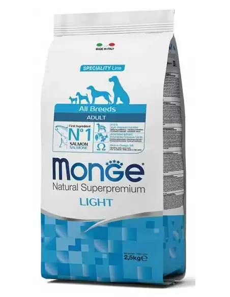 DOG LIGHT SALMON WITH RICE 2.5KG