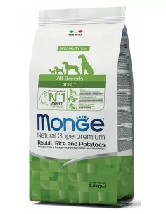 DOG ADULT KRÓLIK Z RYŻEM I ZIEMNIAKAMI 2,5KG