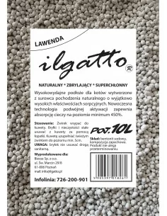 Ilgatto litter 10l - lavender