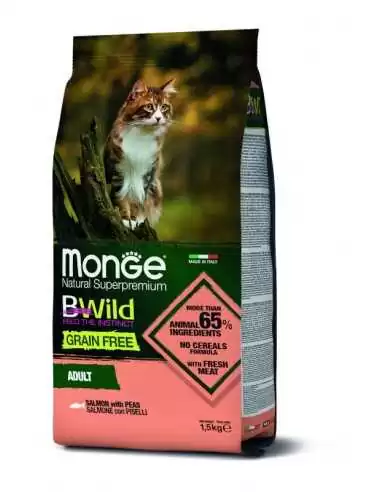 CAT BWILD GRAIN FREE ŁOSOŚ 1,5kg