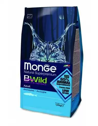 CAT BWILD ADULT ANCHOIS (szprotki) 1,5kg