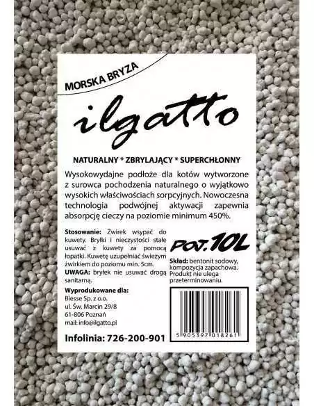 OUTLET Ilgatto Wurf 10l - Meeresbrise