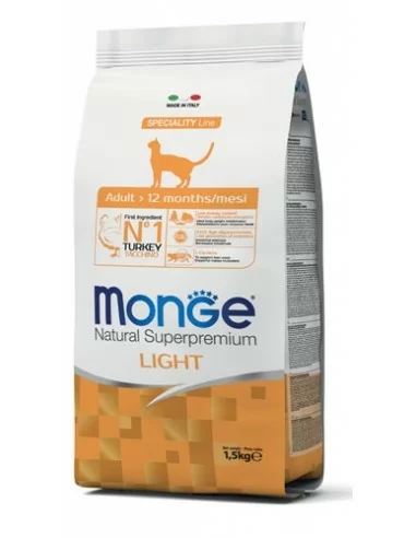 MONGE LIGHT TURKEY 1.5KG MONGE.SHOP