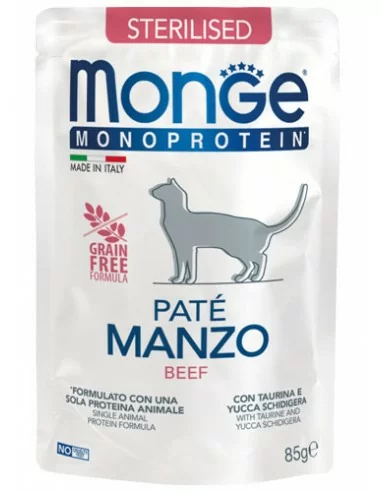 MONGE MONOPROTEIN mit Rindfleisch 85g