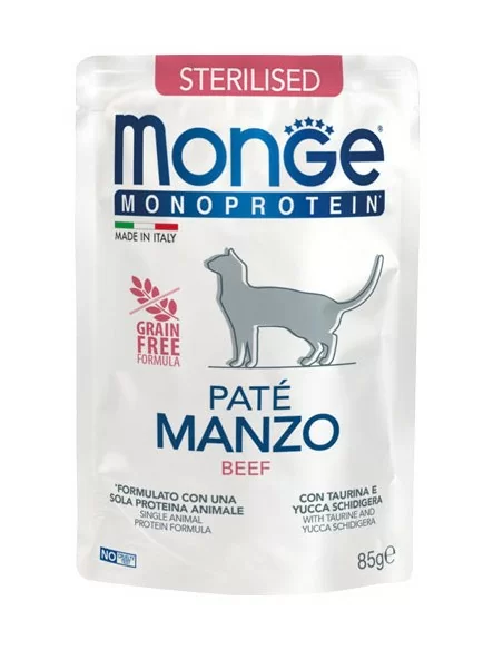 MONGE MONOPROTEIN mit Rindfleisch 85g